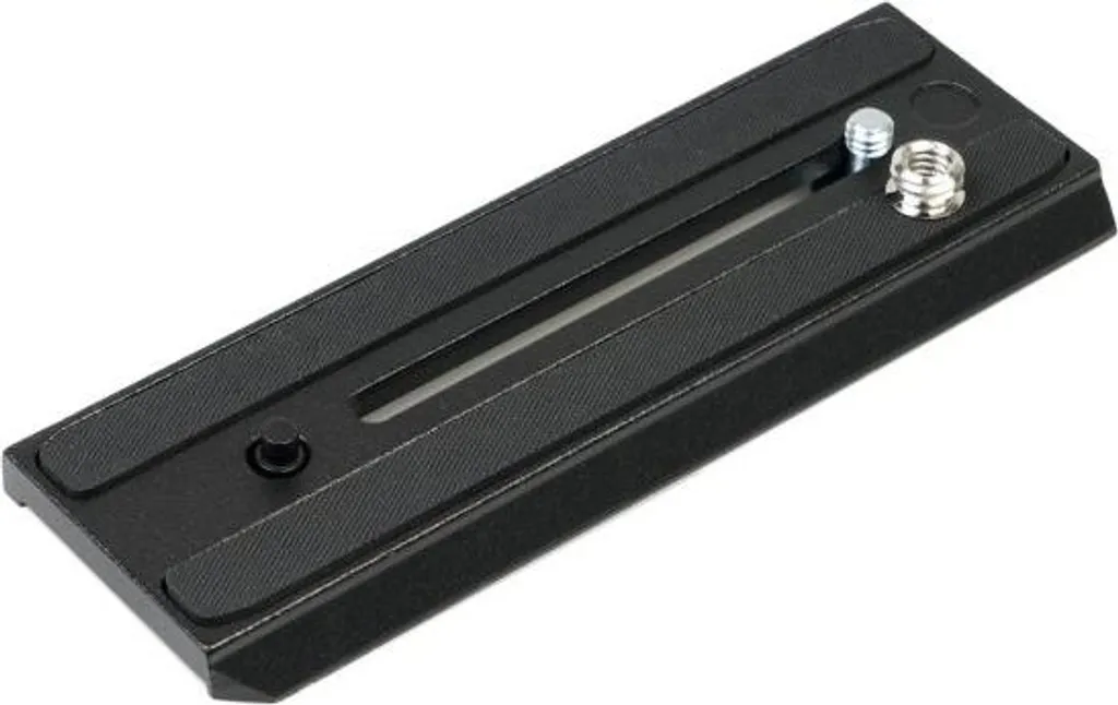 Plateau rapide long 504PLONG Manfrotto pour trépied vidéo et rotule