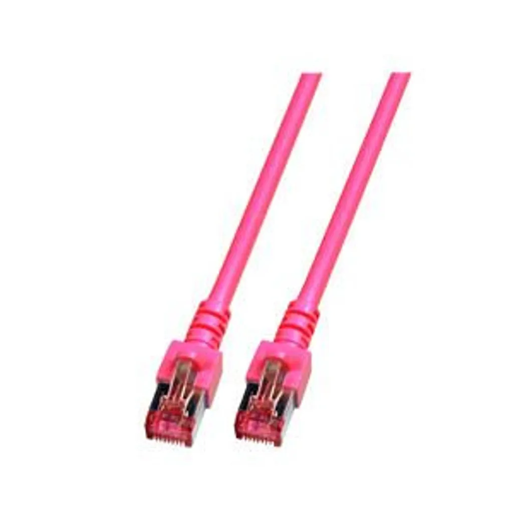 EFB K5519.7,5 Cavo Patch S/FTP Cat.6 7,5m Magenta | E-commerce Reti Professionali