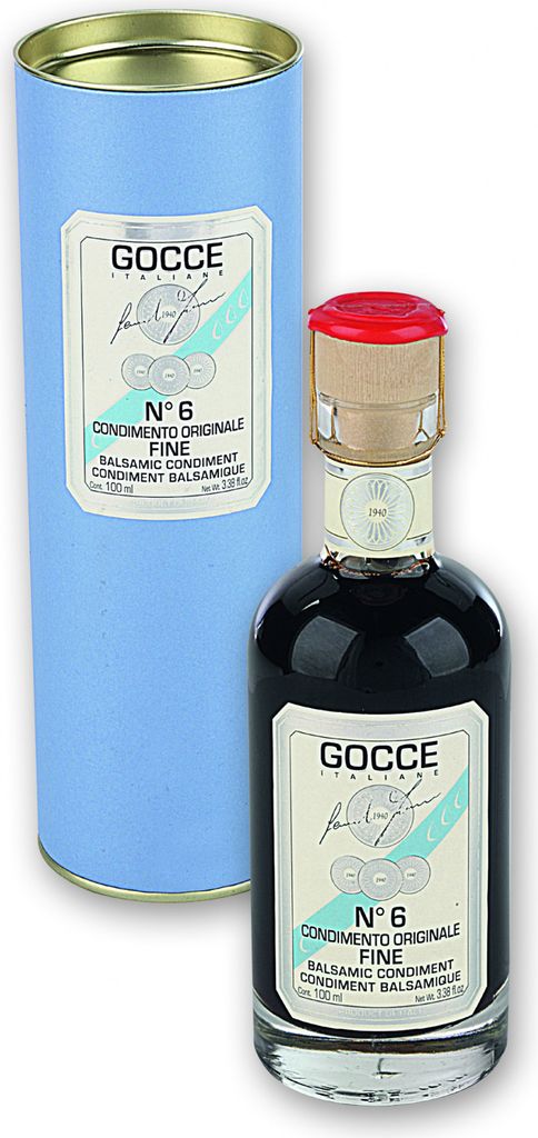 Condimento Balsamico 'Fine 6 travasi' 250 ml. - Gocce/Acetaia Leonardi