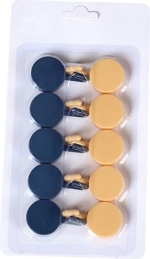 10pcs Small Adhensive Hook Starke Selbstklebende Punch Free Wandmontage Haken für Schlafzimmer Küche Zimmer Bad