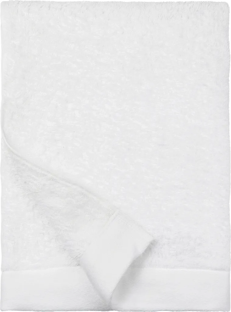 Serviette Birch Vinga Blanche - Textile 100% Coton Doux 150 x 90 cm
