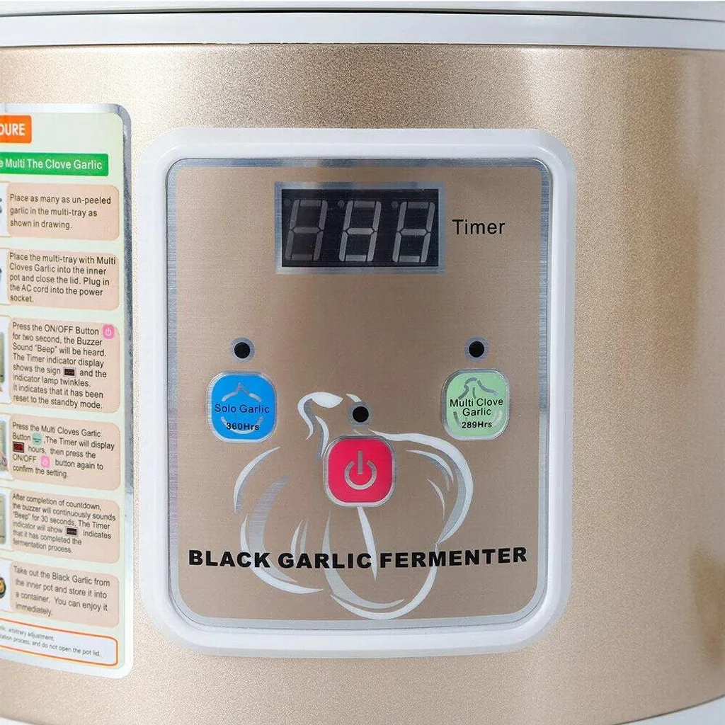 Machine à ail noir professionnelle fermentation automatique chauffage 360°