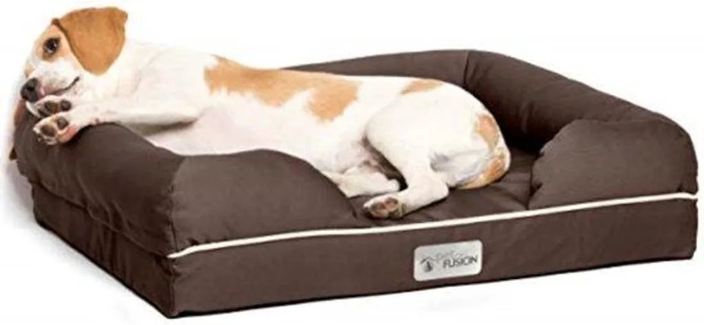 Lit pour petit chien confortable avec mousse Traumschaum pour dodo paisible