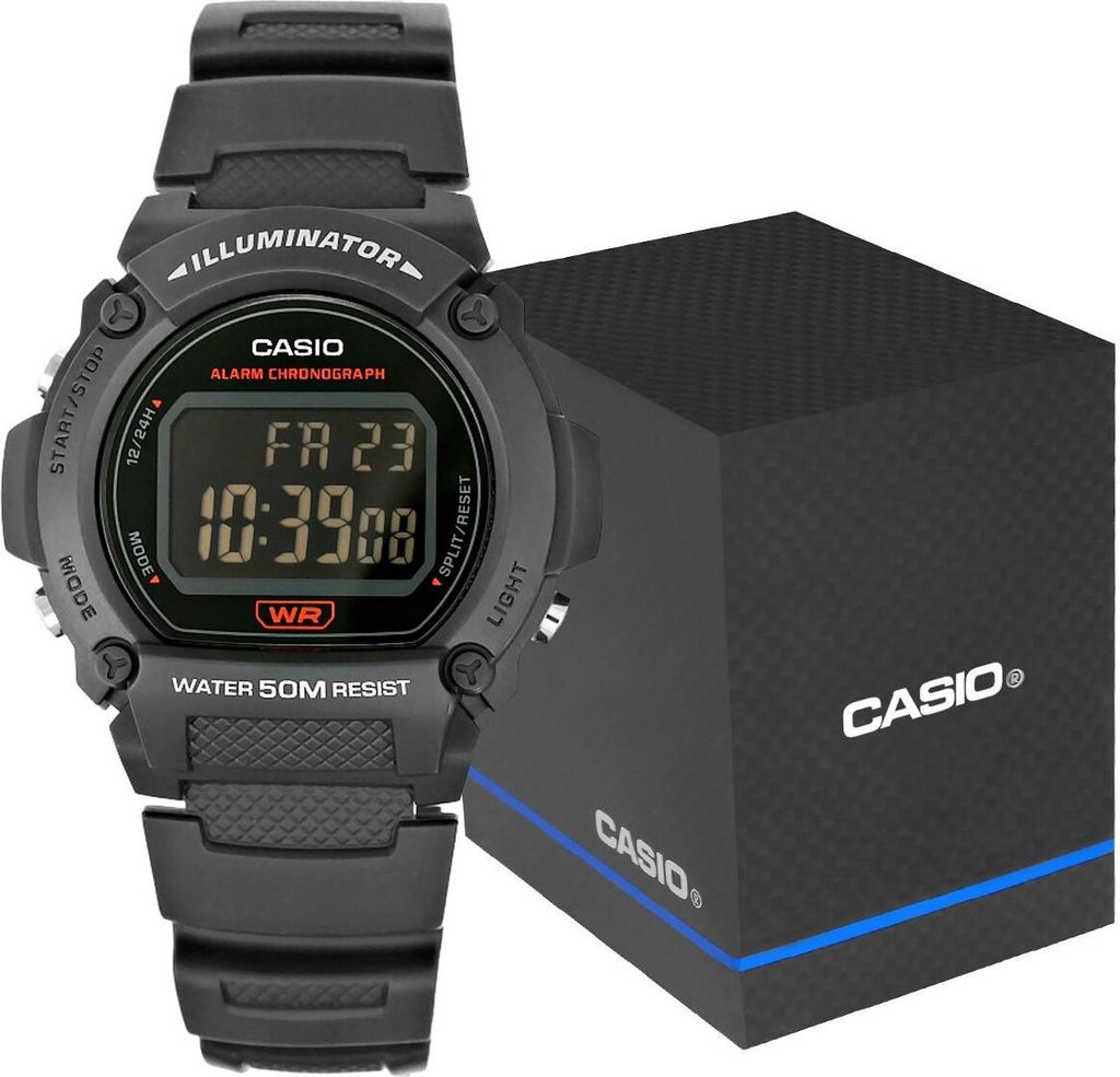 Casio Collection W-219H-8BV, Vodeodolný Obrázok produktu 
