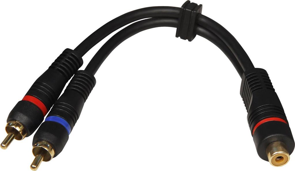 Wentronic AVK 308-020 0.2m, RCA, 2 x RCA Produktbild 