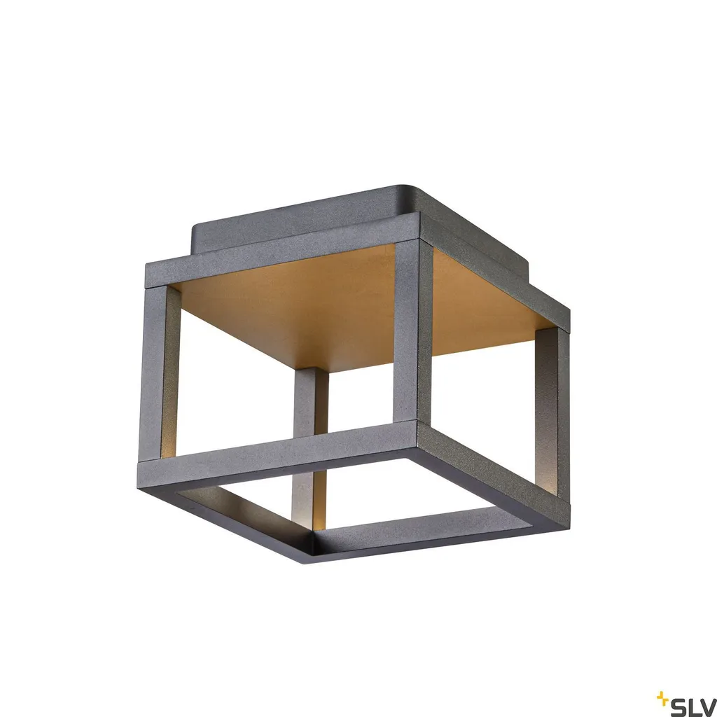 Plafonnier LED Extérieur pour Porche et Entrée - Éclairage Anthracite Chic - 6