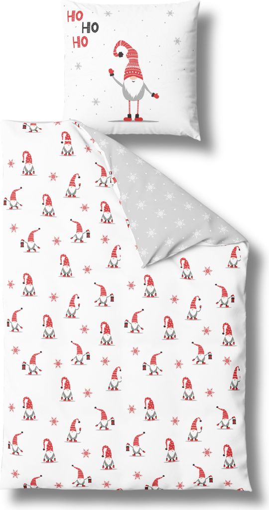 Bettwäsche Biber/Flanell Wichtelzauber 135x200 + 80x80 cm