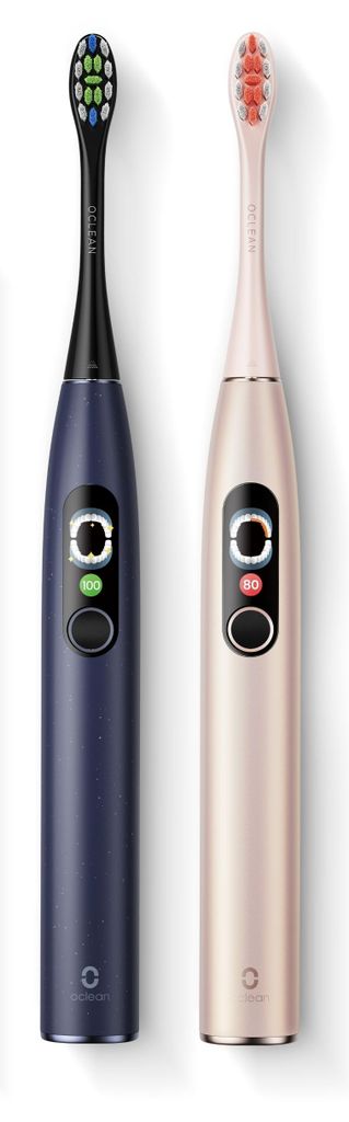 Oclean X Pro Digital Duo Set Dunkelblau mit Gold Produktbild 