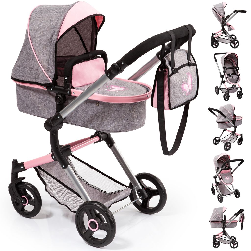 Bayer Design 18433AA Landau Pour Poupée Neo Vario avec sac, Image du produit 