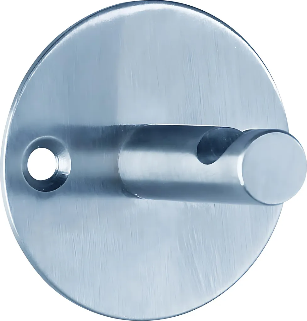 Appendiabiti Design Argento Alco Al-2847 | Gancio Parete Ufficio Moderno