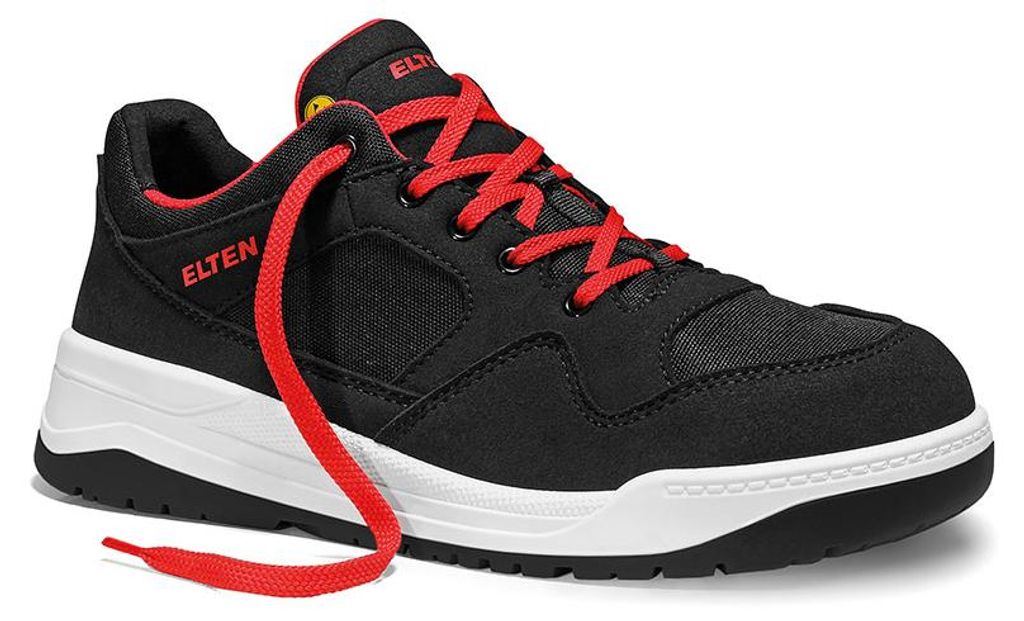 Elten MAVERICK black Low ESD S3S Sicherheitshalbschuh 723381 45 EU