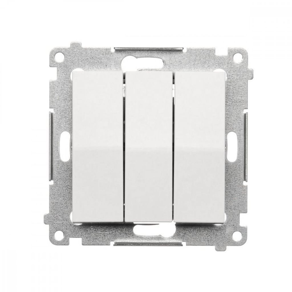Kontakt-Simon DW31.01/11, Plast, Biela, IP20, 250 V, 10 A, Obrázok produktu 