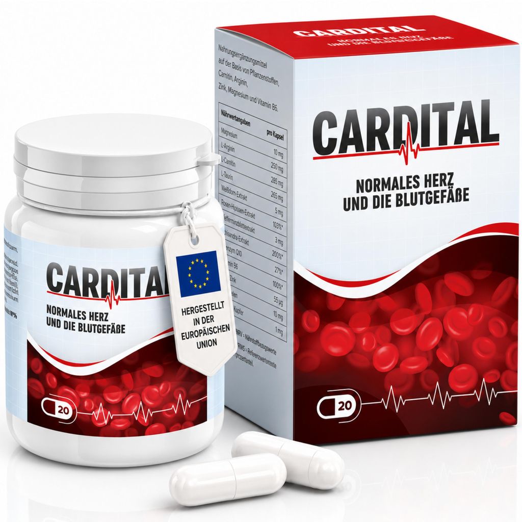 Cardital Nahrungsergnzungsmittel Cranberry-extrakt, Produktbild 
