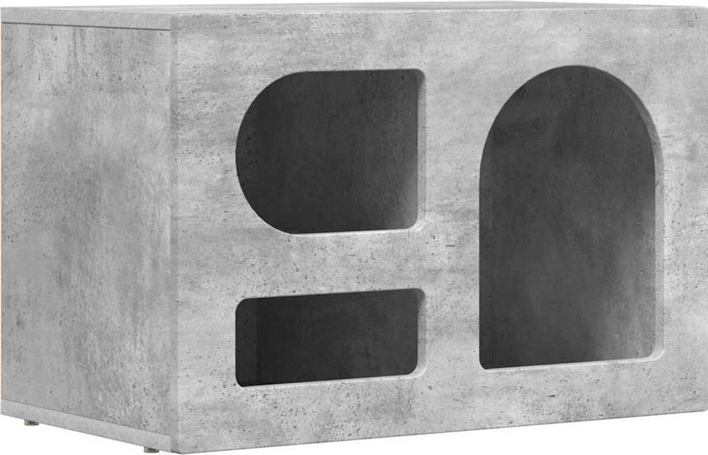 TV-Schränk Beton Grau 60 x 35 x 40 cm Holzwerkstoff