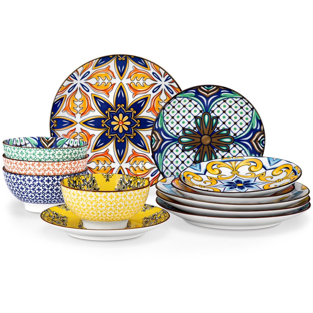 12dílný porcelánový jídelní servis Vancasso, kombinovaný Obrázek produktu 