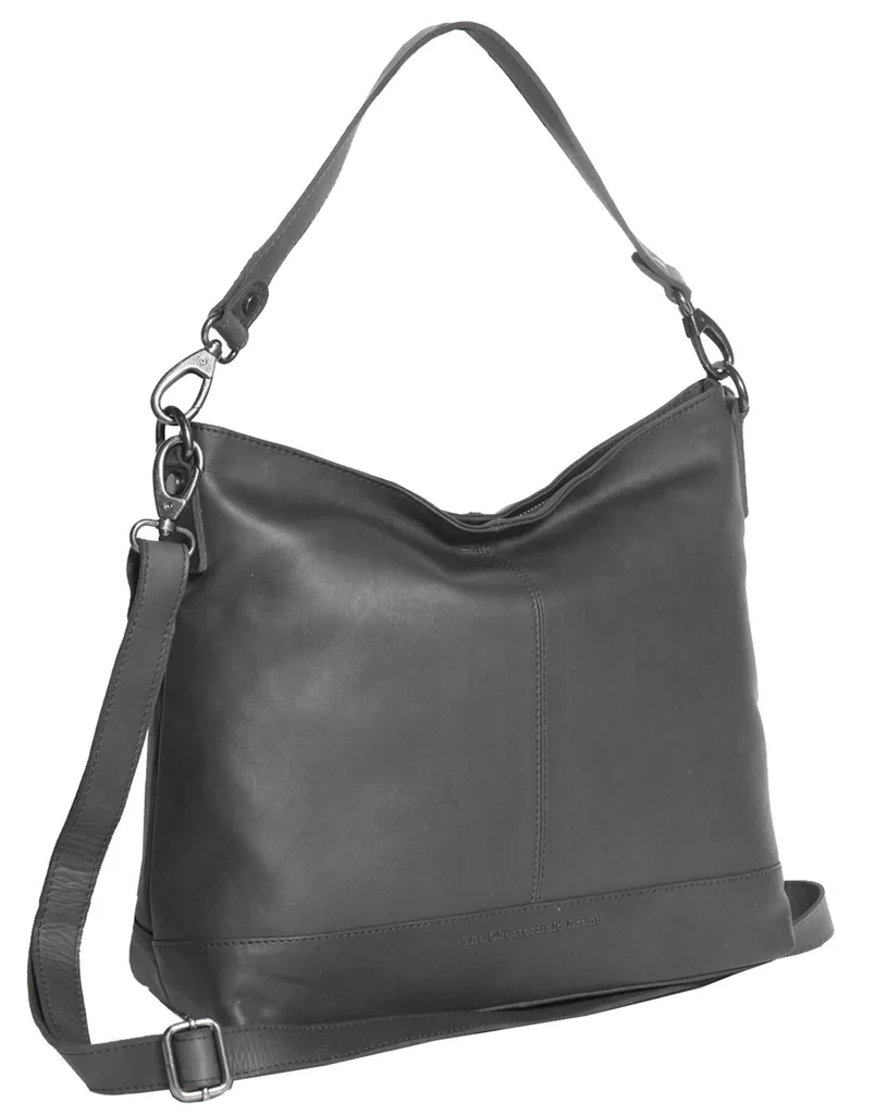 The Chesterfield Brand Amelia: Borsa a Tracolla in Pelle Nera da Donna