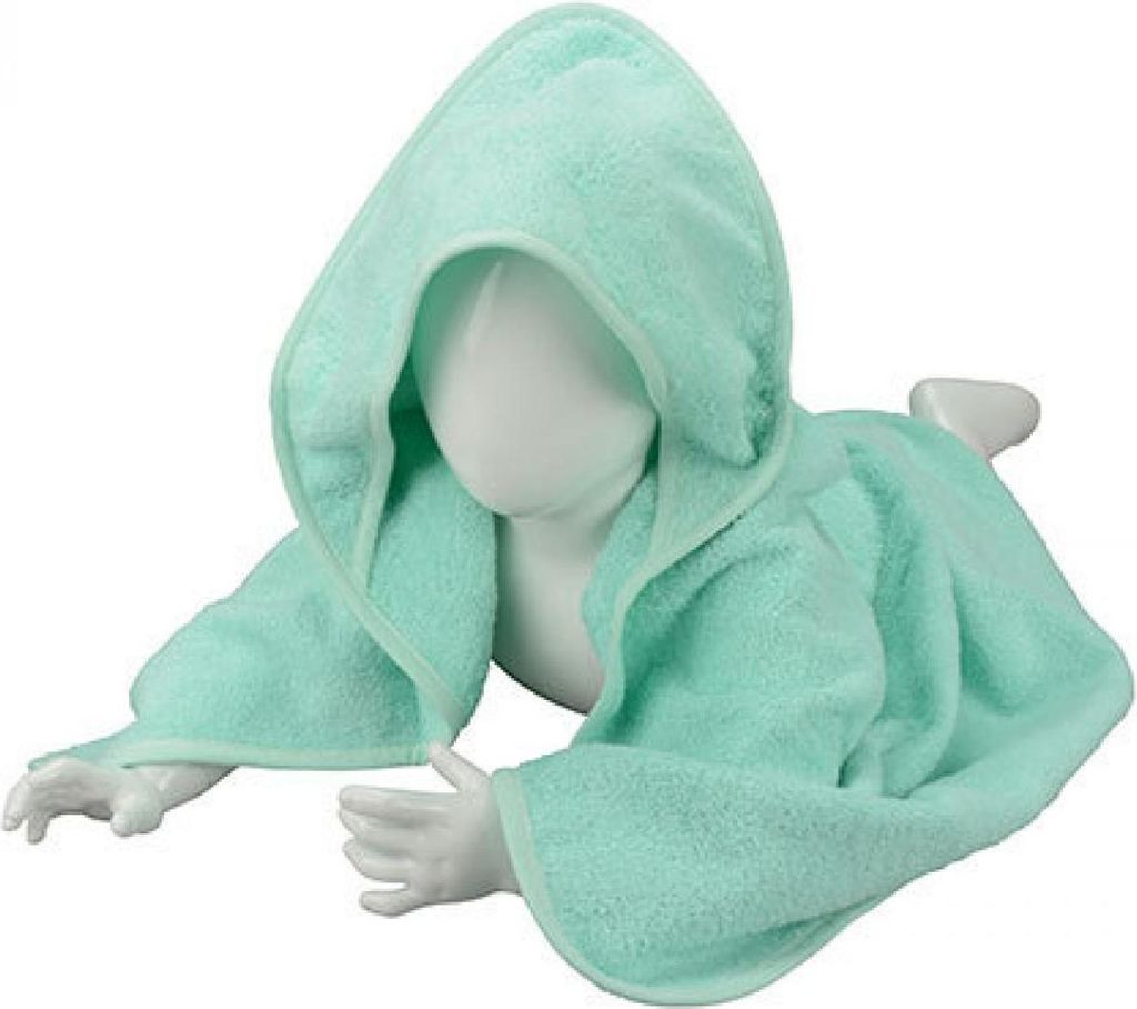A&R 032.50 | Baby Hooded Towel / 75 x 75 cm - Farbe: Light Pink/Light Pink/Light Pink - Größe: 75 x 75 cm