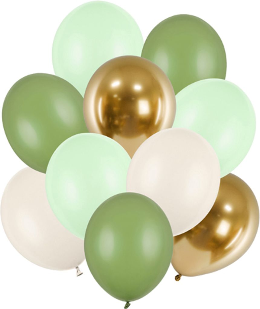 Set Latexballons, Mix (1 Packung / 10 Stück) Produktbild 