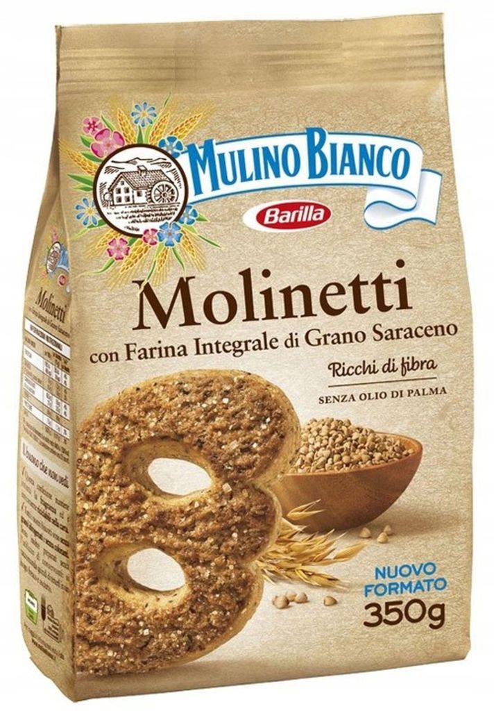 Biscuits complets Molinetti, 350 g - Mulino Bianco Image du produit 