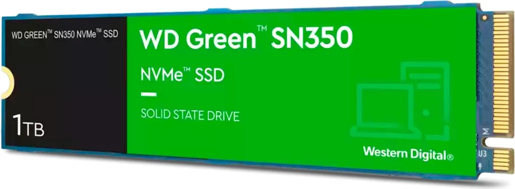 Réparer PC Lent avec SSD WD Green SN350 1TB NVMe M.2 2280 Interne