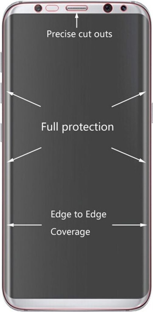 2x Hybrid TPU Premium gebogene Panzerfolie Folie Schwarz für Samsung Galaxy S10 G973F 6.1 Zoll