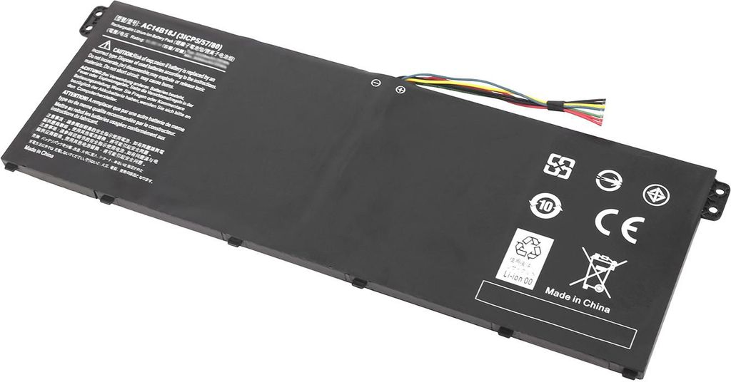 3220mAh Akku Ersatz für Acer Aspire ES1-512, Aspire ES1-531, TravelMate B115, TravelMate B116 Laptop , AC14B13J