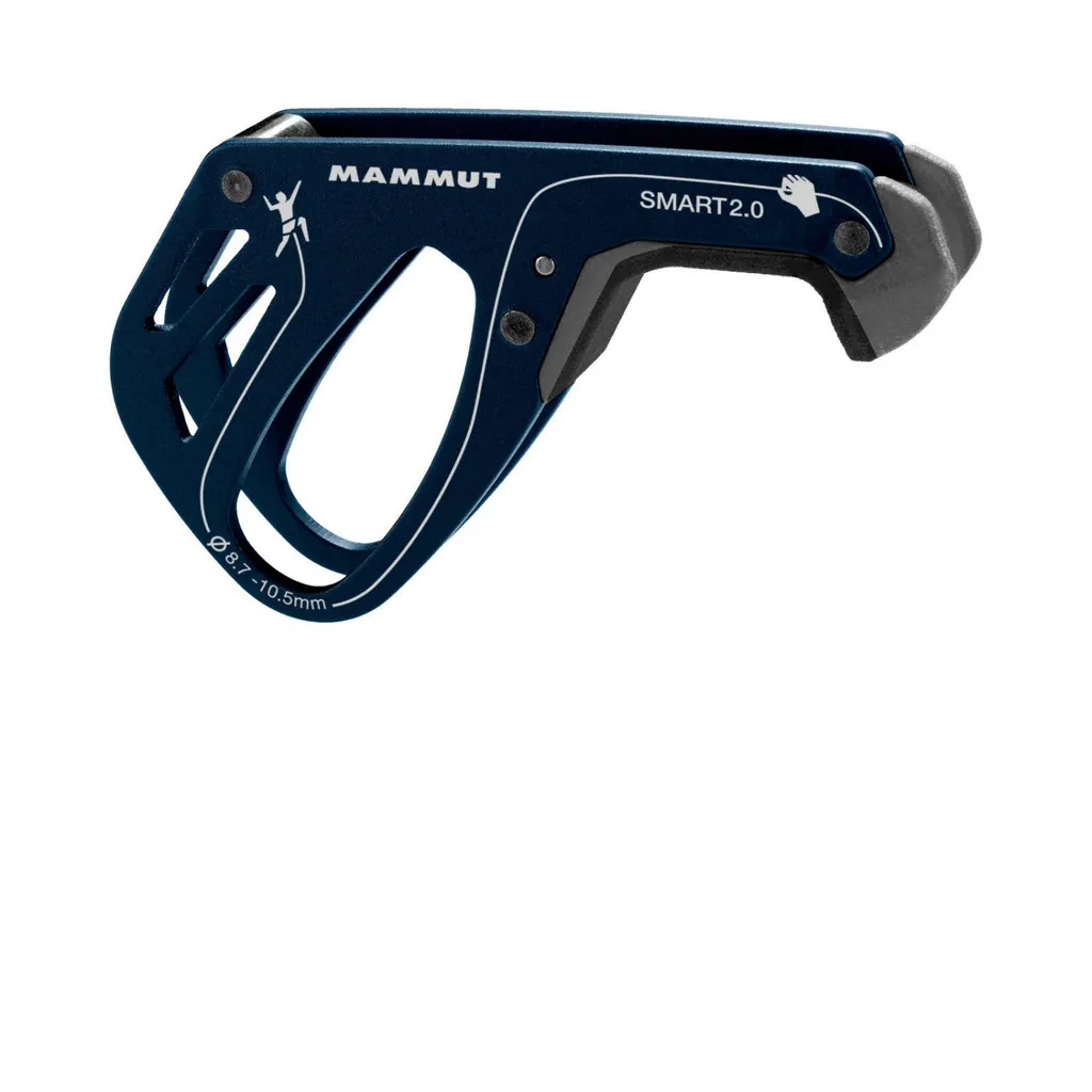Dispositif d'Assurage Mammut Smart 2.0 Bleu pour Escalade en Intérieur