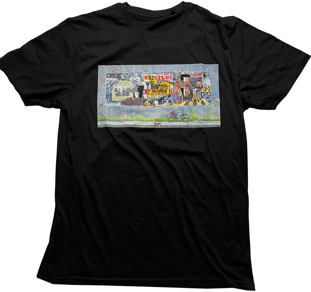 The Beatles - "Anthology" T-Shirt für Herren/Damen Uni RO4546 (M) (Schwarz)