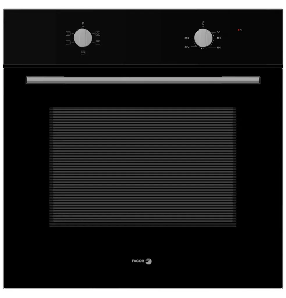 Four Fagor 70L Noir convection naturelle avec 4 modes de cuisson A-70