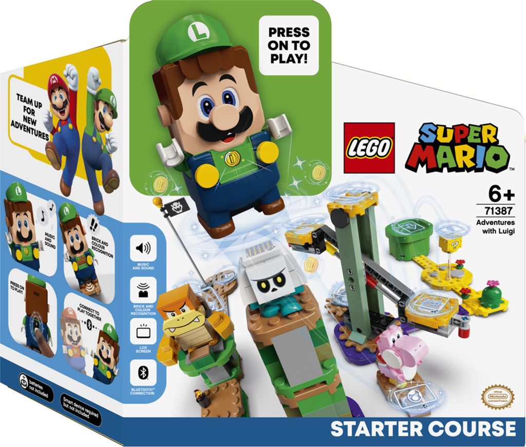 LEGO Super Mario Przygody z Luigim — zestaw startowy, Zdjęcie produktu 