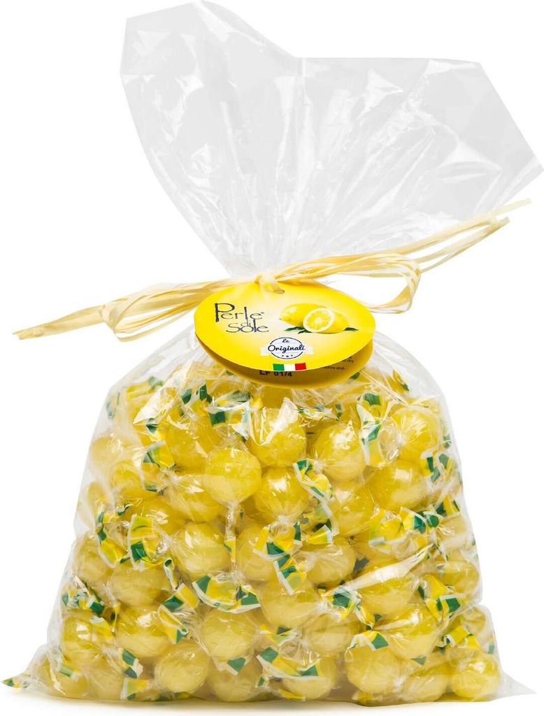 Perle di Sole Hartbonbons mit Zitronengeschmack 1000 g Produktbild 