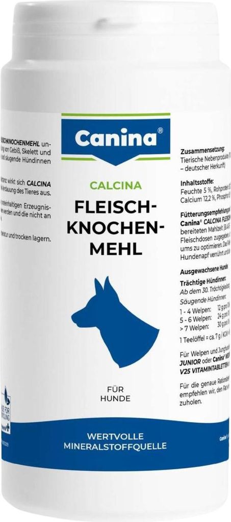 Canina Pharma Calcina Fleischknochenmehl - 250 g Obrázek produktu 
