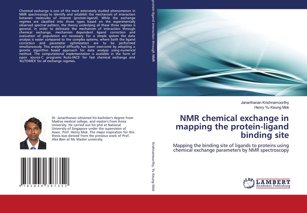 NMR chemical exchange in mapping the protein-ligand binding site
