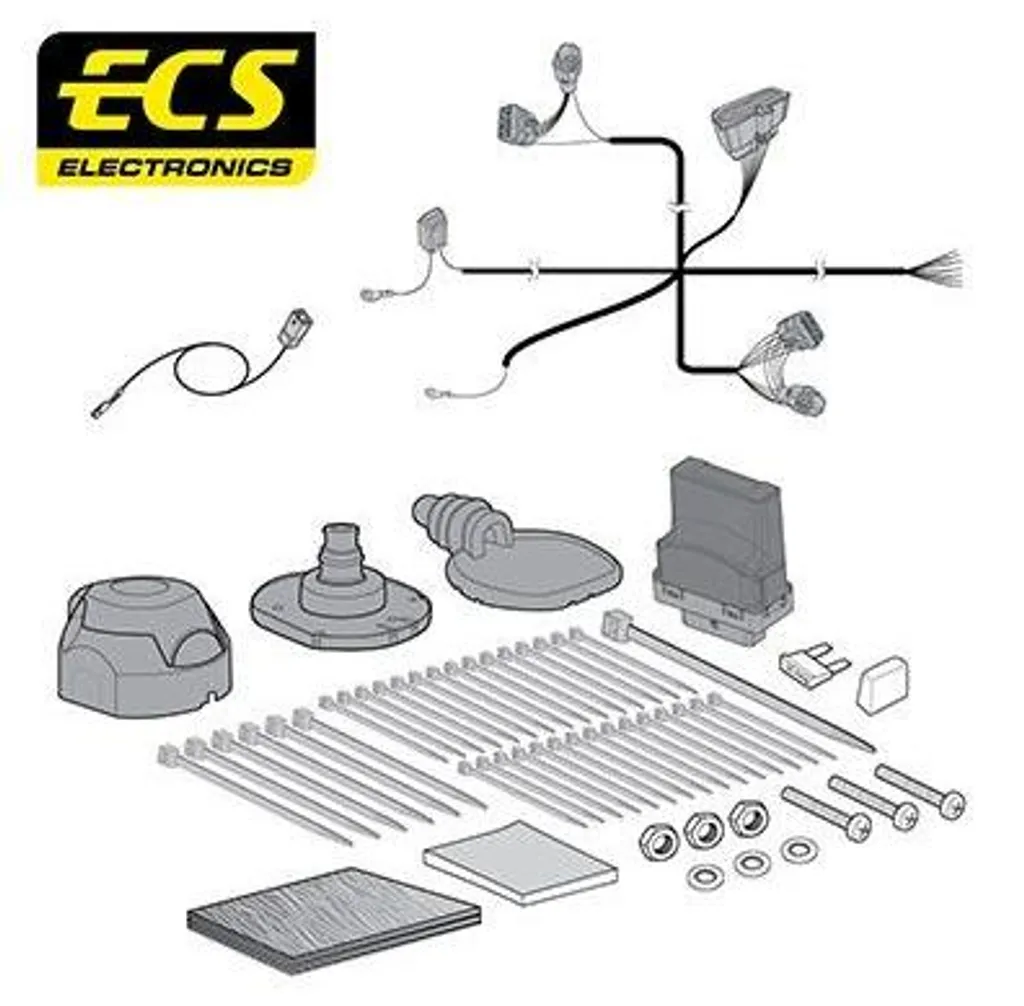 Kit électrique 7 broches pour attelage Opel Vivaro A modèle X83