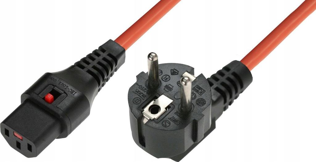 MicroConnect IEC C13-Verriegelung für R/A Schuko