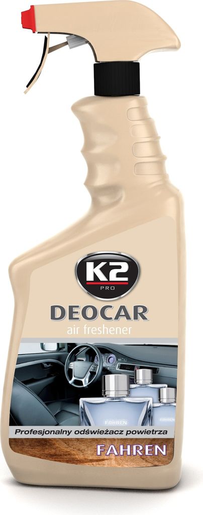 Odświeżacz powietrza do samochodu K2 DEOCAR FAHREN 700 ML Zdjęcie produktu 