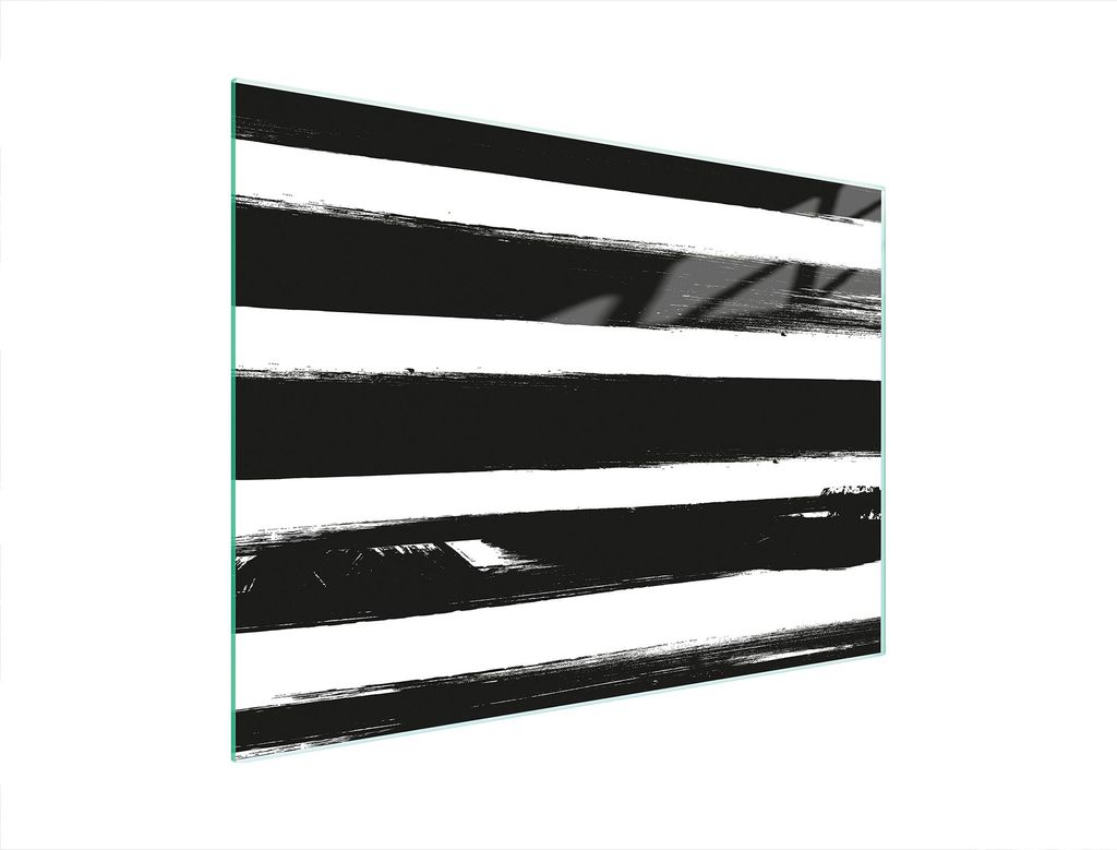 Glasschneidebrett 40x30 Streifen Produktbild 