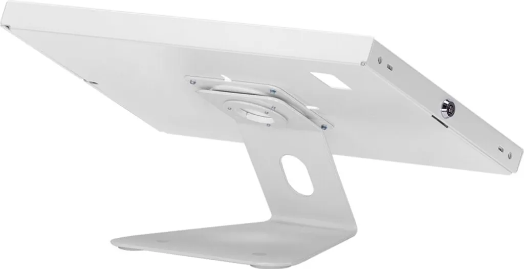 Support tablette mural en acier avec cadre de protection MC-475W blanc - 3