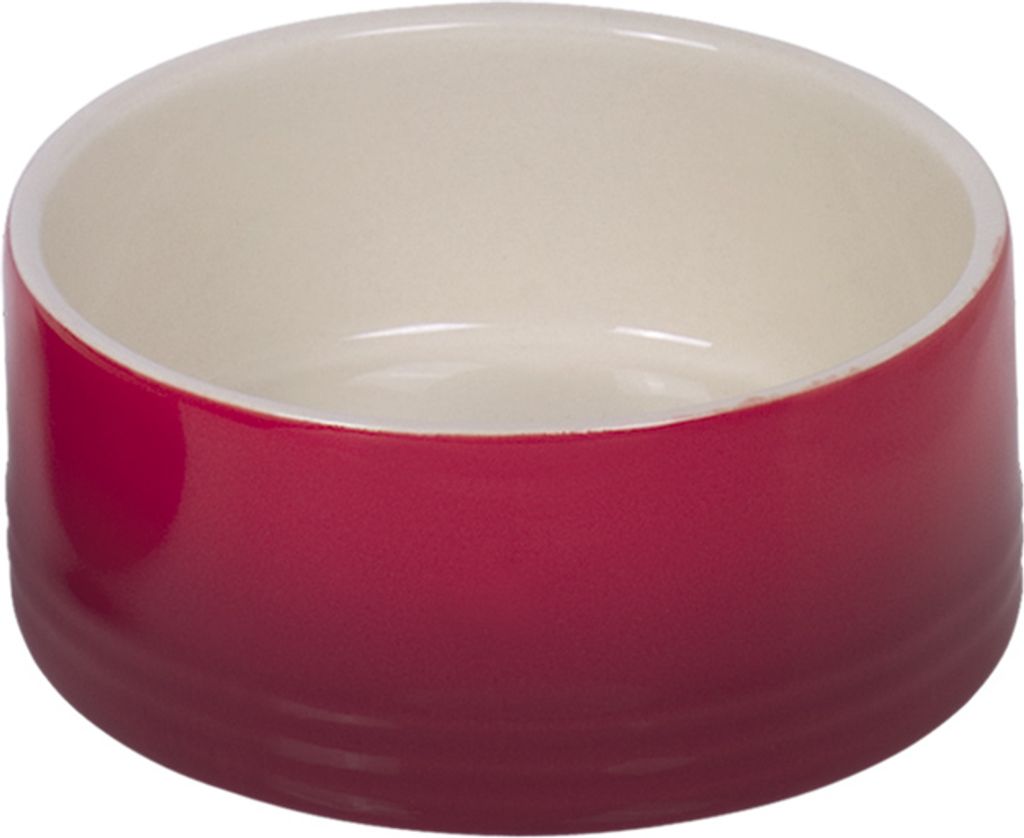 Nobby Keramik Napf Gradient rot, Maße: 15 x 6 cm
