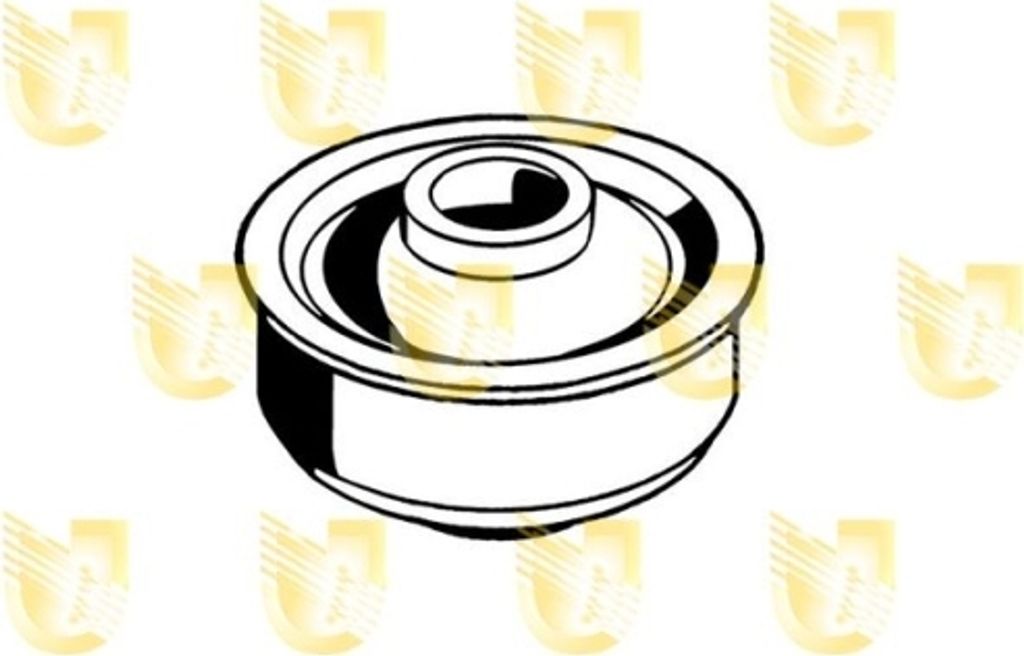2 Lagerung, Lenker UNIGOM 391110 für AUDI SEAT VW, Vorderachse beidseitig