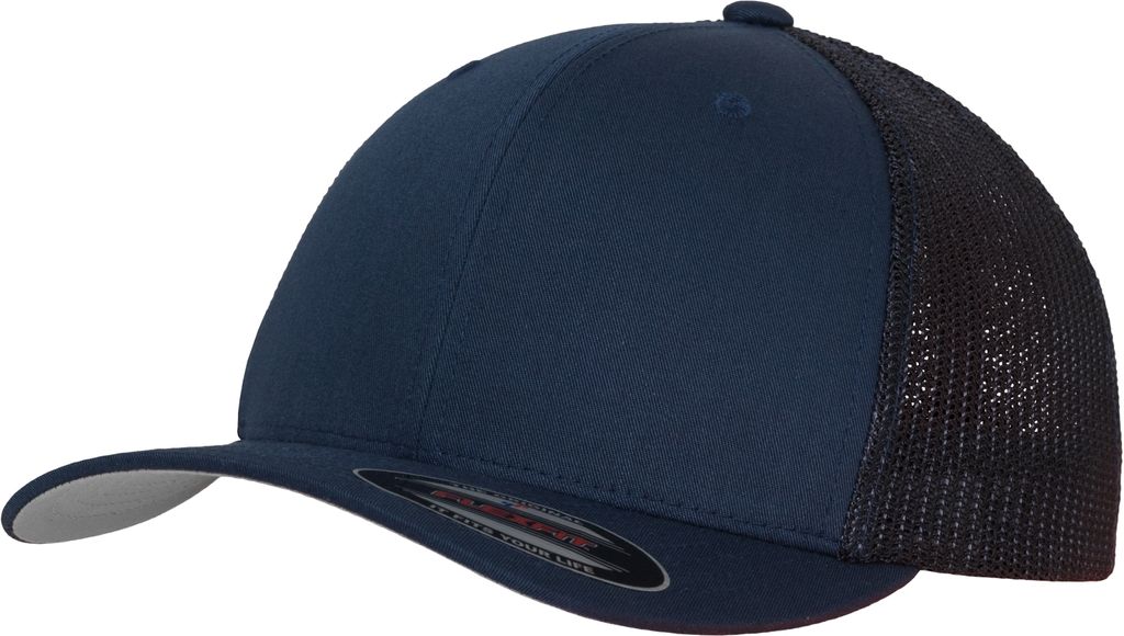 Flexfit Mesh Trucker Trucker Cap mit BW navyblau L/XL Image du produit 