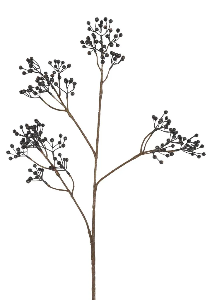 Baies Artificielles Ilex Bleu 77 cm : Déco Sans Entretien et Toujours Belle