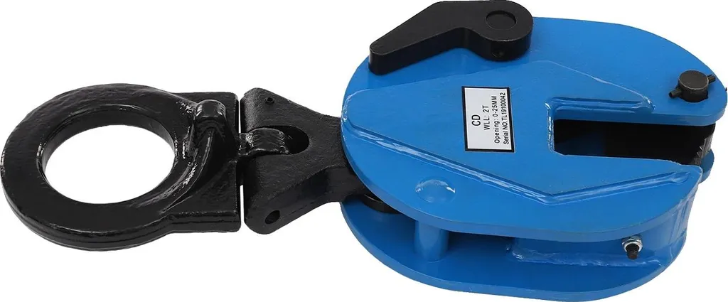 Prezzo Stock Sollevatore Piastre 2000kg | Pinza Acciaio Blu Offerta