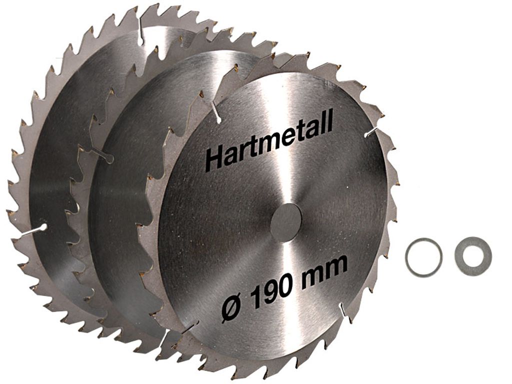 Hartmetall Kreissägeblatt 190 x 30 mm x 40 Zahn Holz Kappsäge Hand Kreissäge XT 