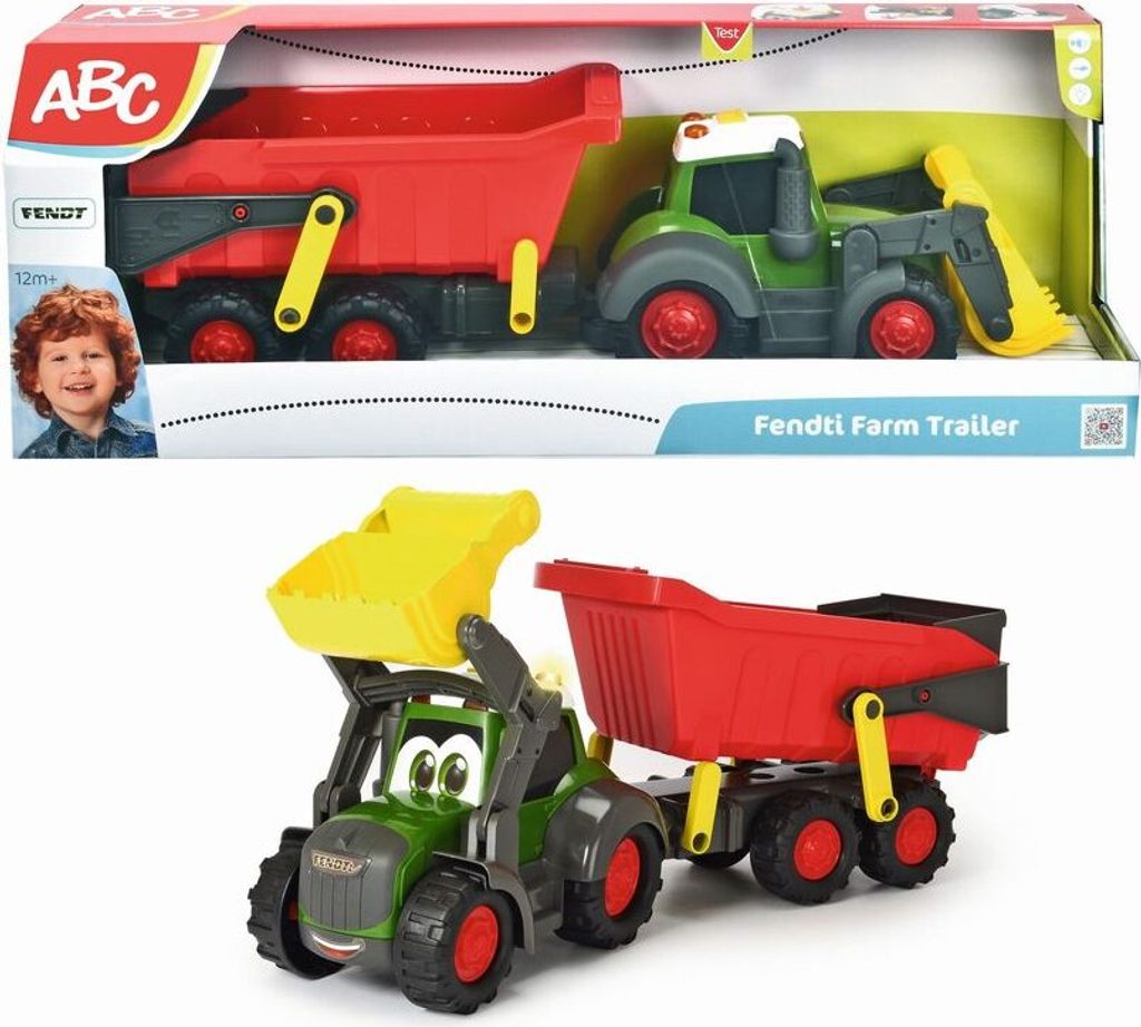 Dickie ABC Fendti Farm Trailer Produktbild 