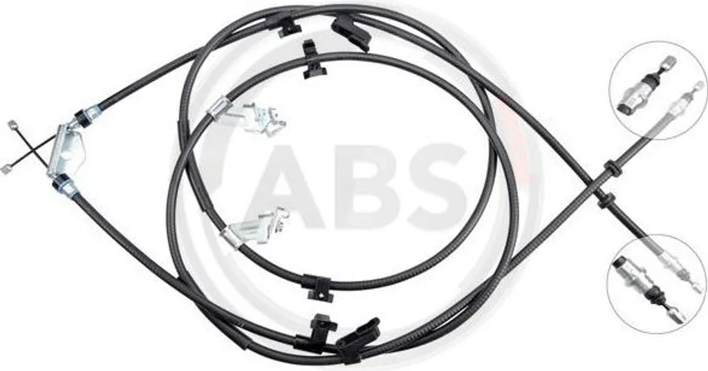 Câble de frein A.B.S. K17261 robuste et durable pour Kuga, OE 1805451