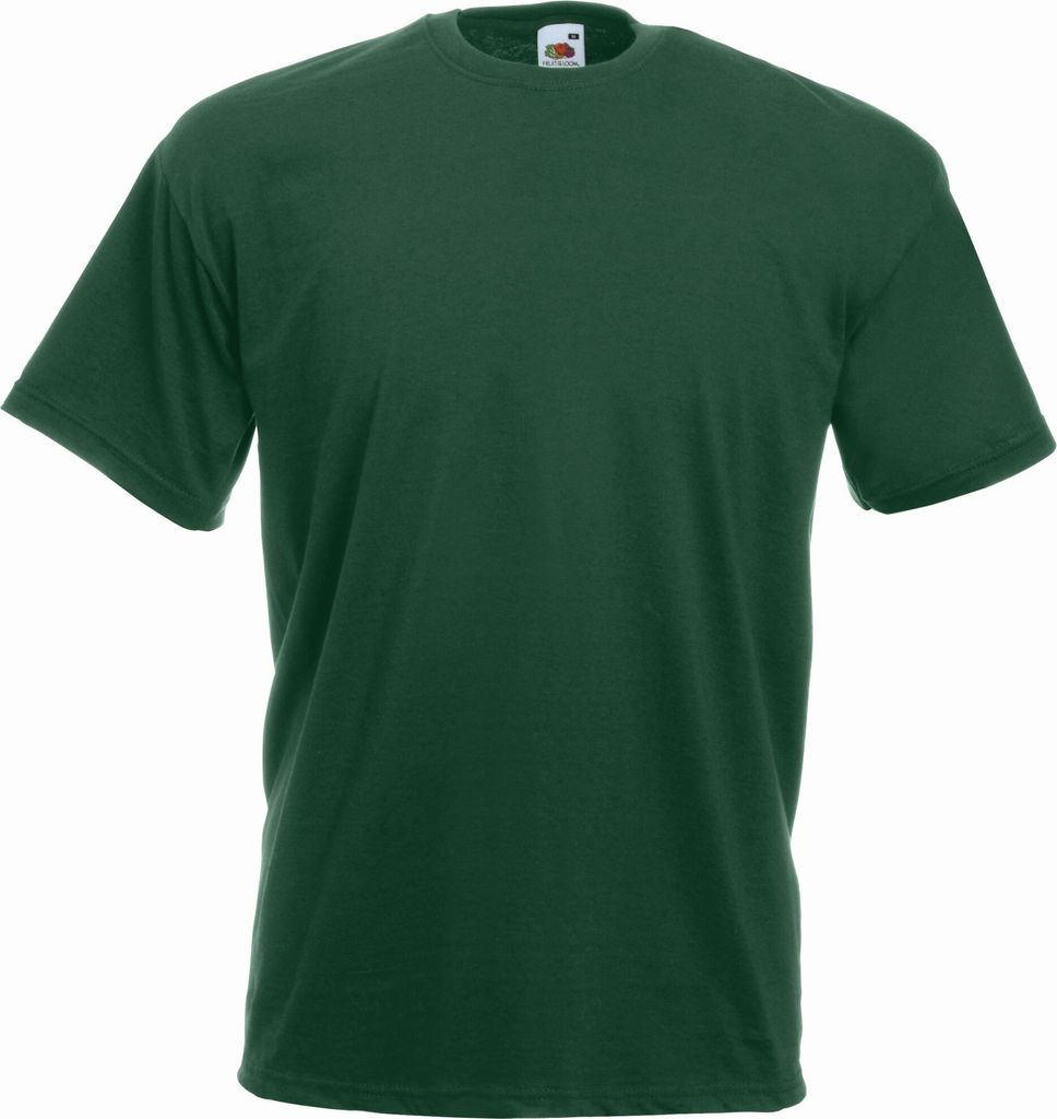 T-Shirt | Fruit of the Loom (FOL61036), Farbe:bottle green, Größe:M