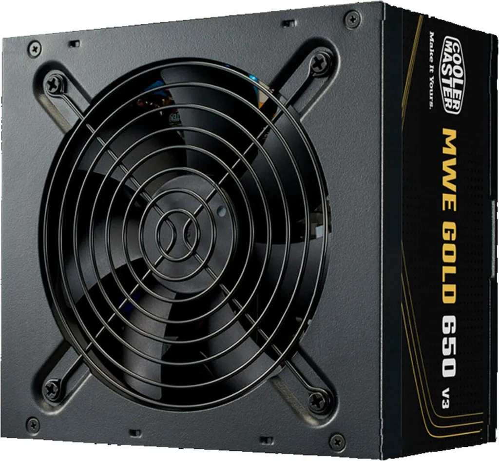 Alimentation PC Gaming 650W Cooler Master MWE Gold V3 pour Config Stable
