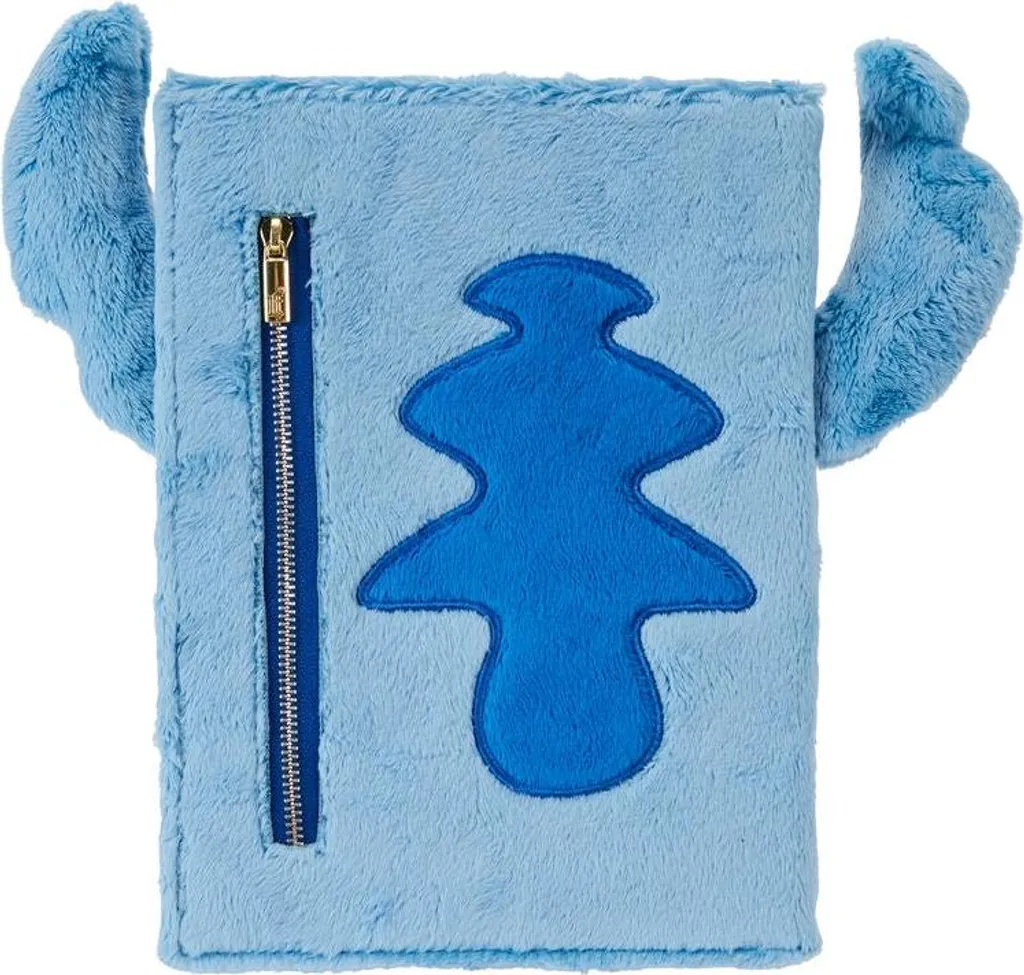Carnet de notes Stitch peluche bleue avec papier épais haute qualité