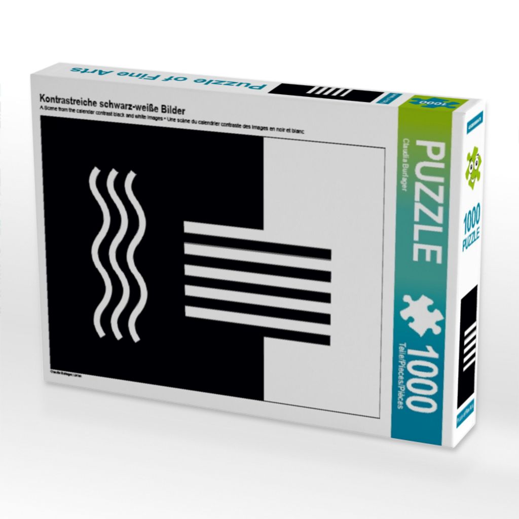 Calvendo Ein Motiv aus dem Kalender Kontrastreiche schwarz-weiße Bilder 1000 Teile Puzzle quer 640x480mm, Burlager Claudia; 7276355
